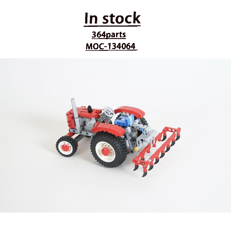 Urban Farming Model - MOC-134064 도시 농장 농업용 레트로 트랙터