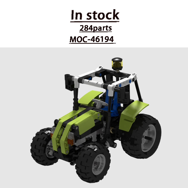 Urban Farming Model - MOC-46194 도시 농장 농업용 트랙터 빌딩