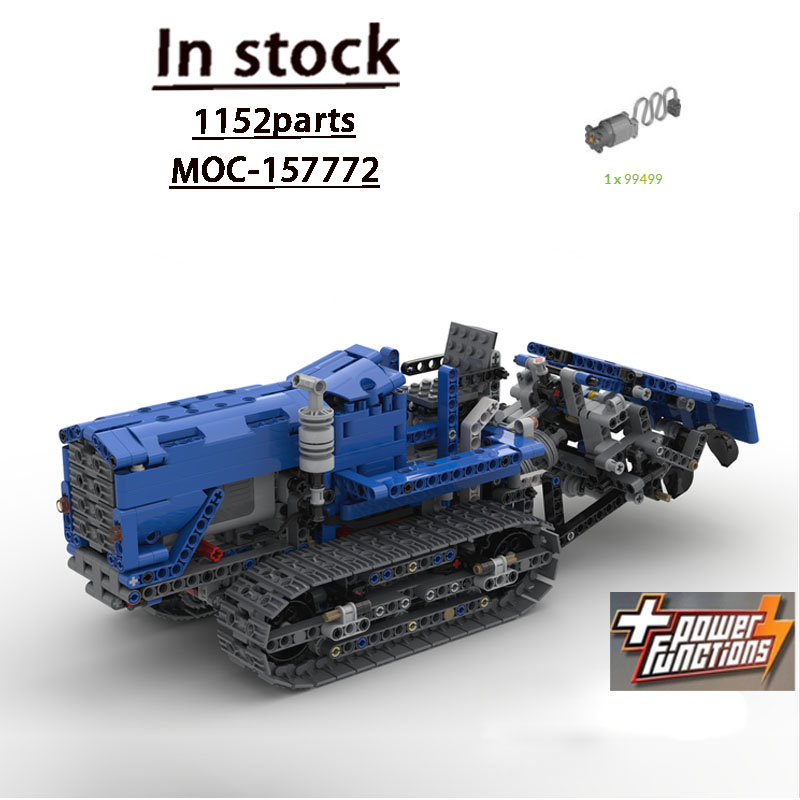 Urban Farming Model - MOC-157772 도시 농장 농업용 크롤러 트랙터
