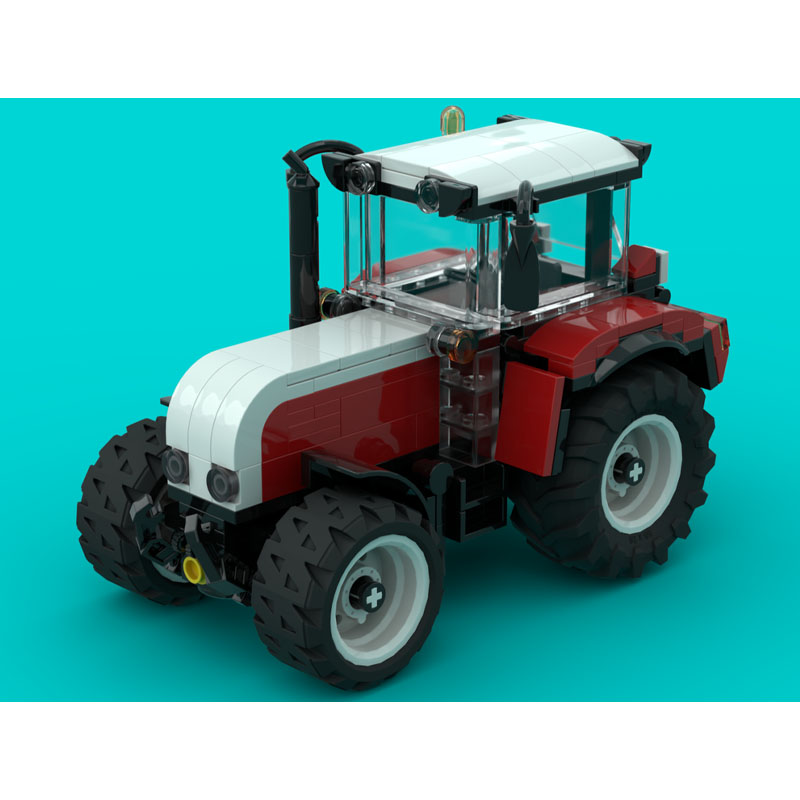 Urban Farming Model - MOC-256353 도시 농장 농업용 트랙터 빌딩