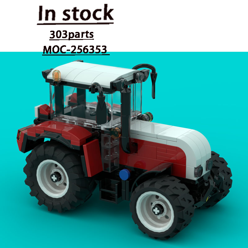 Urban Farming Model - MOC-256353 도시 농장 농업용 트랙터 빌딩