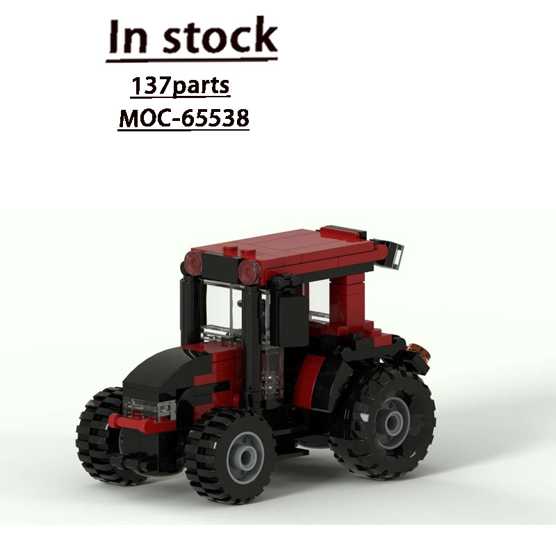 Urban Farming Model - MOC-65538 도시 농장 농업용 레트로 트랙터