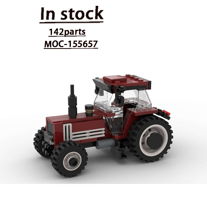Urban Farming Model - MOC-155657 도시 농장 농업용 레트로 트랙터