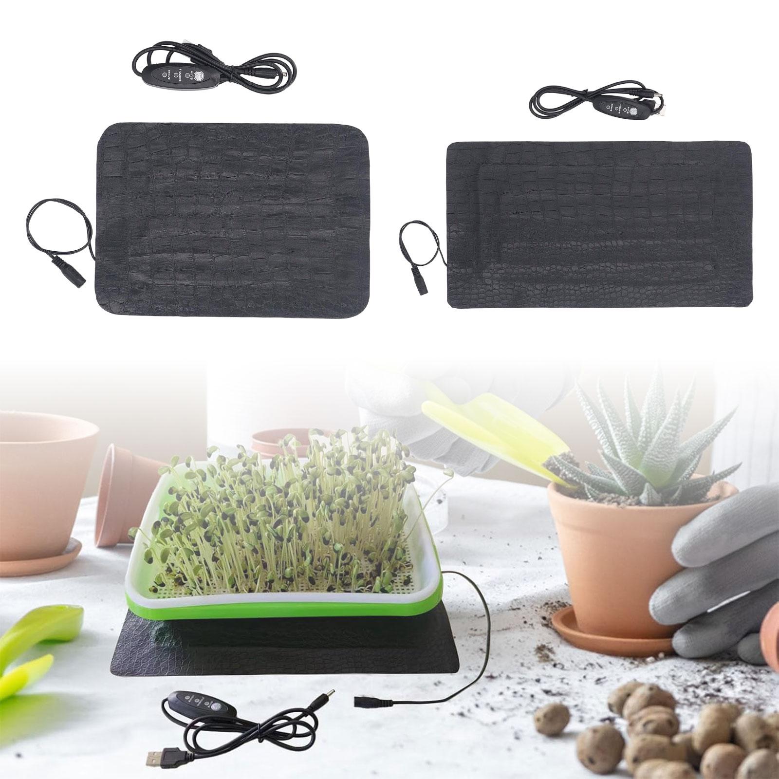 묘목 식물 가열 매트 실내 식물 재배 수경 재배 가열  - Seedling Heat Pad 리뷰 및 가격