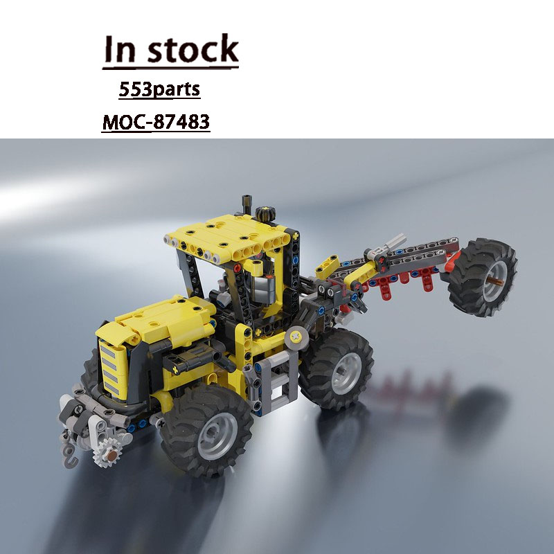 MOC-87483 도시 농업 농장 새로운 노란색 트랙터 - Urban Farming Model 리뷰 및 가격