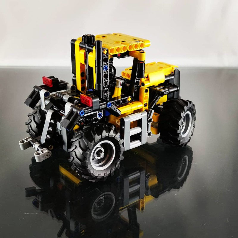 MOC-87483 도시 농업 농장 새로운 노란색 트랙터 - Urban Farming Model 리뷰 및 가격