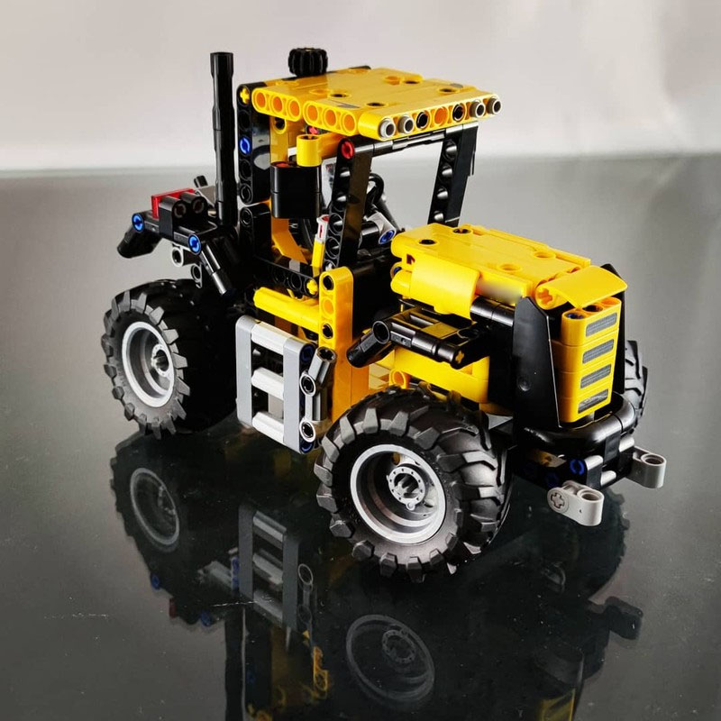 MOC-87483 도시 농업 농장 새로운 노란색 트랙터 - Urban Farming Model 리뷰 및 가격