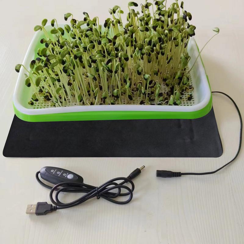 8.5W USB 묘목 열 매트 3 조정 가능한 온도 식 - Seedling Heat Pad 리뷰 및 가격