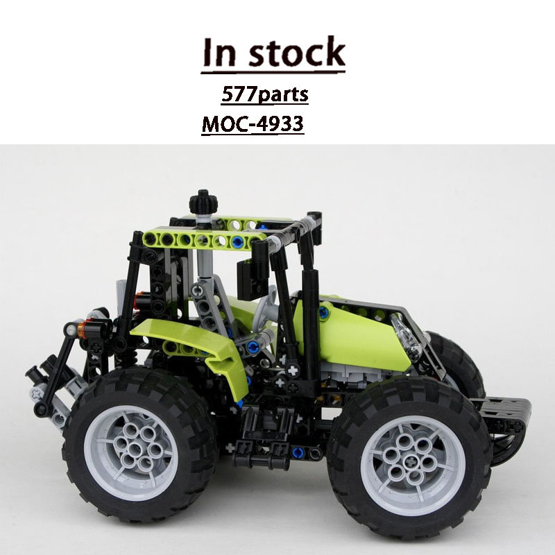 MOC-4933 도시 농장 농업용 트랙터 빌딩 블록 모 - Urban Farming Model 리뷰 및 가격