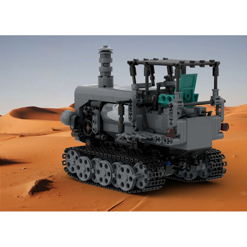 MOC-244038 도시 복고풍 농업용 트랙터 빌딩 블 - Urban Farming Model 리뷰 및 가격